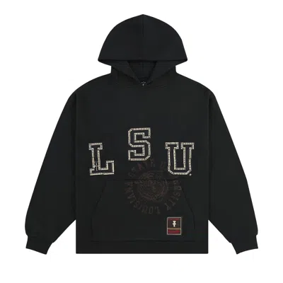 Pre-owned Cactus Jack By Travis Scott X Mitchell & Ness Louisiana State University Hoodie 'black' | Men's Size