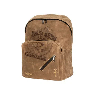 Pre-owned Cactus Jack By Travis Scott X Mitchell & Ness Penn State University Backpack 'brown'