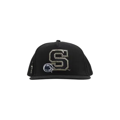 Pre-owned Cactus Jack By Travis Scott X Mitchell & Ness Penn State University Hat 'black'