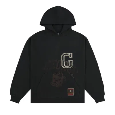 Pre-owned Cactus Jack By Travis Scott X Mitchell & Ness University Of Georgia Hoodie 'black'
