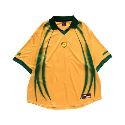 Pre-owned Cactus Jack By Travis Scott X Nike Brasil Total 90 Retro Jersey 'yellow' | Men's Size S