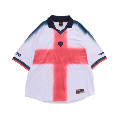 Pre-owned Cactus Jack By Travis Scott X Nike England Total 90 Retro Jersey 'white' | Men's Size S