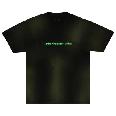 Pre-owned Cactus Jack By Travis Scott X Nike T-rexx Ignite The Spark Within Tee 'black' | Men's Size L