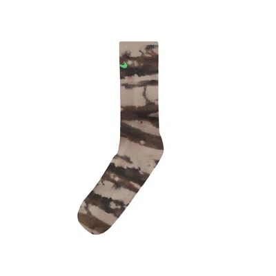 Pre-owned Cactus Jack By Travis Scott X Nike T-rexx Socks 'camouflage' | Green | Men's Size Onesize