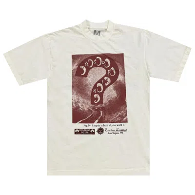 Pre-owned Cactus Jack By Travis Scott X Online Ceramics Utopia Tee 'white' | Men's Size Xxl