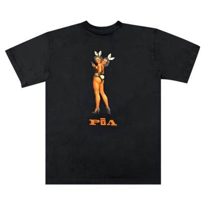Pre-owned Cactus Jack By Travis Scott X Playboy Tee Ii 'black'