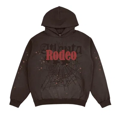 Pre-owned Cactus Jack By Travis Scott X Sp5der Days Before Rodeo Hoodie 'brown'