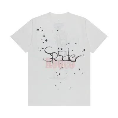 Pre-owned Cactus Jack By Travis Scott X Sp5der Days Before Rodeo Tee Ii 'white'