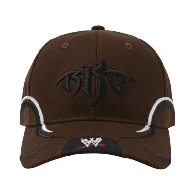 Pre-owned Cactus Jack By Travis Scott X Wwe Strike First Adjustable Hat Randy Orton 'brown' | Men's Size Onesi