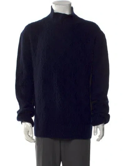 Pre-owned Cactus Jack Dior 2020 Cd Diamond Pullover W/ Tags In Blue