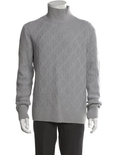 Pre-owned Cactus Jack Dior 2020 Virgin Wool Pullover In Gray