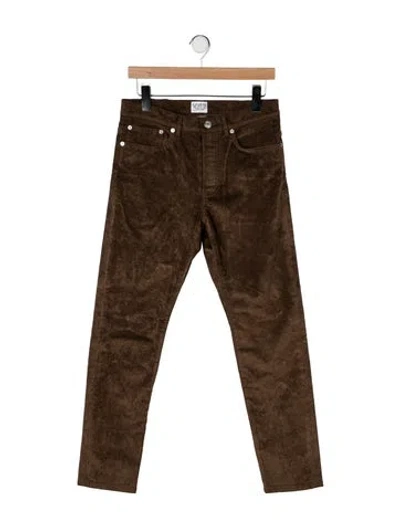 Pre-owned Cactus Jack Dior 2021 Straight-leg Jeans In Brown