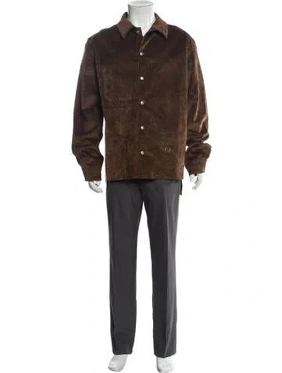 Pre-owned Cactus Jack Dior 2022 Denim Jacket W/ Tags In Brown