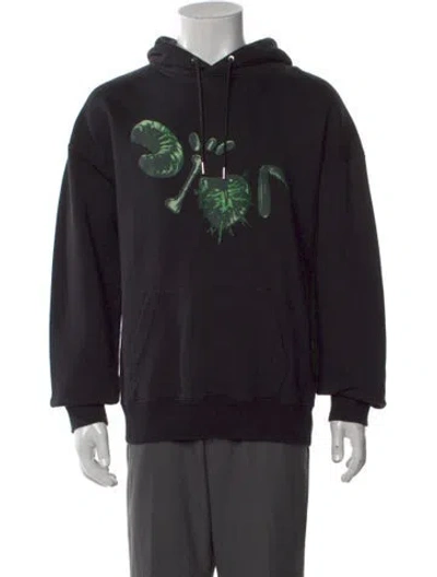 Pre-owned Cactus Jack Dior 2022 Graphic Print Hoodie In Black