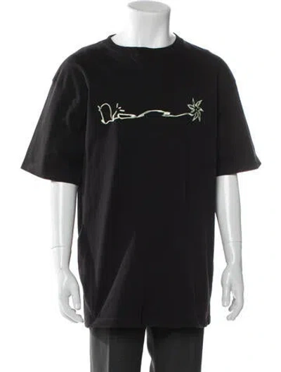 Pre-owned Cactus Jack Dior 2022 Graphic Print T-shirt In Black