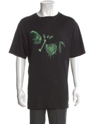 Pre-owned Cactus Jack Dior 2022 Graphic Print T-shirt In Black