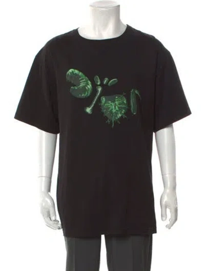 Pre-owned Cactus Jack Dior 2022 Graphic Print T-shirt In Black