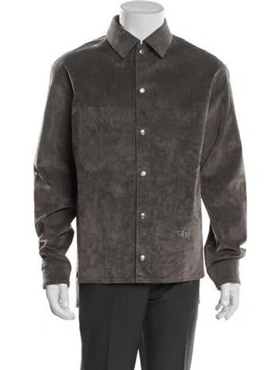 Pre-owned Cactus Jack Dior 2022 Signature Logo Jacket W/ Tags In Gray