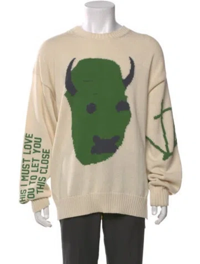 Pre-owned Cactus Jack Dior 2022 Virgin Wool Pullover