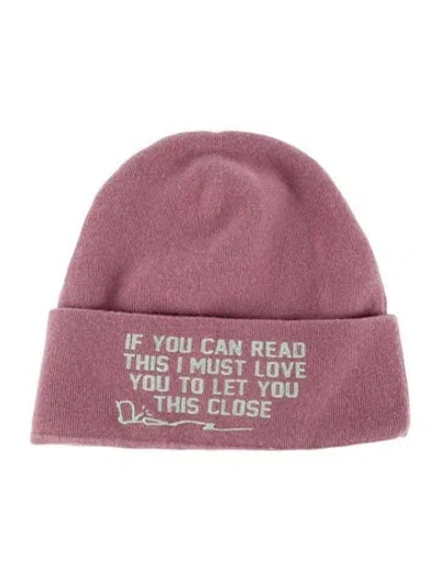 Pre-owned Cactus Jack Dior Cashmere Beanie In Purple