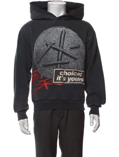 Pre-owned Cactus Jack Graphic Print Crew Neck Hoodie In Multicolor