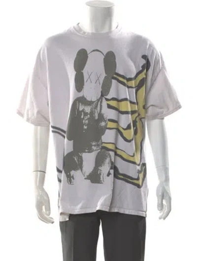 Pre-owned Cactus Jack Graphic Print Crew Neck T-shirt In Neutral