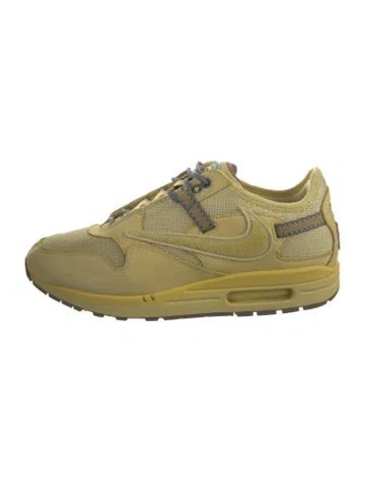 Pre-owned Cactus Jack Suede Sneakers In Yellow