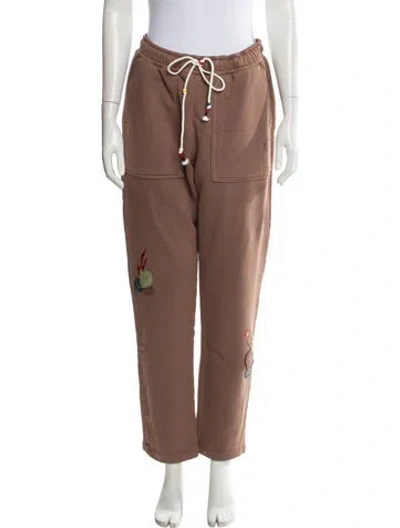 Pre-owned Cactus Jack Sweatpants W/ Tags In Brown