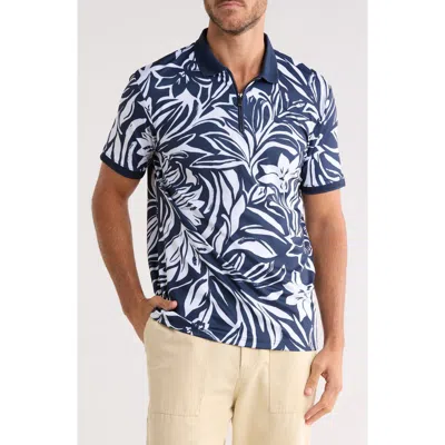 Cactus Man Cactus Floral Polo In Blue