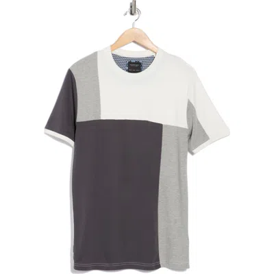 Cactus Man Colorblock Crewneck T-shirt