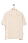 Cactus Man Relaxed Fit Camp Shirt In Sand