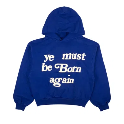 Pre-owned Cactus Plant Flea Market Born Again Hooded Sweatshirt 'blue' | Men's Size M