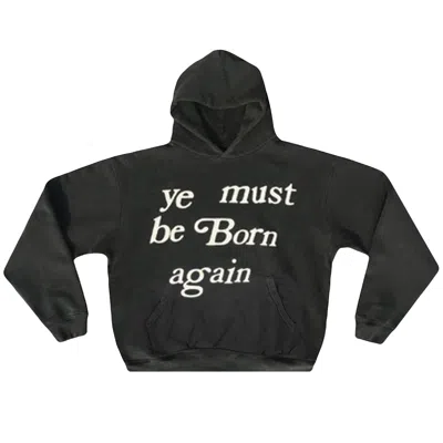 Pre-owned Cactus Plant Flea Market Born Again Hooded Sweatshirt With Pocket 'coal' | Black | Men's Size L
