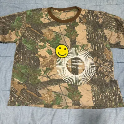 Pre-owned Cactus Plant Flea Market Cpfm Camo Powered By The Sun Tee