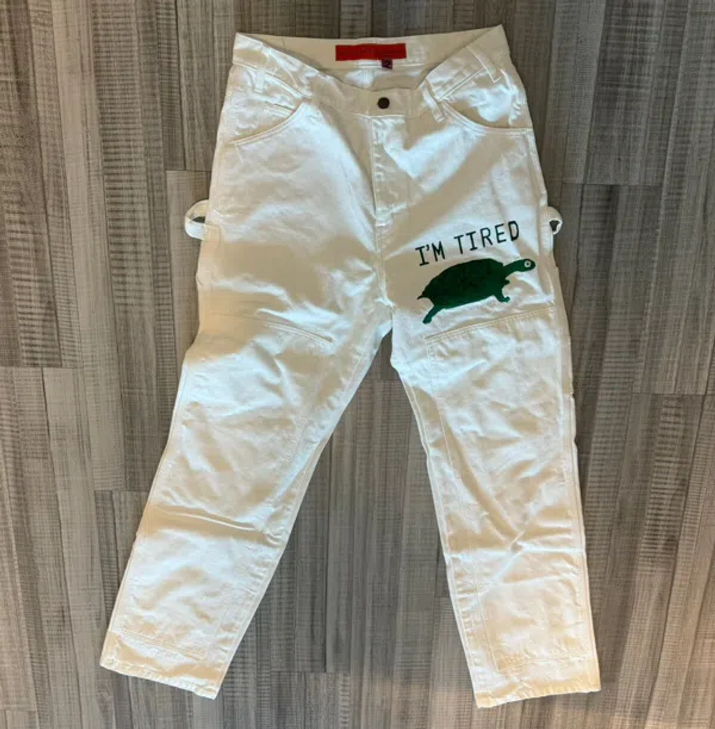 Pre-owned Cactus Plant Flea Market Cpfm I'm Tired Painters Pants