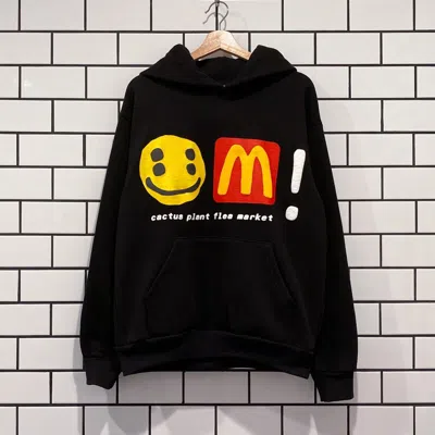Pre-owned Cactus Plant Flea Market X Mcdonalds Icons Hoodie Black Limited