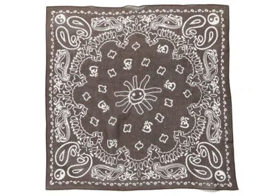 Pre-owned Cactus Plant Flea Market Flash Bandana In Brown
