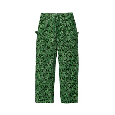 Pre-owned Cactus Plant Flea Market Men's  Anxiety Reflective Pants In Green