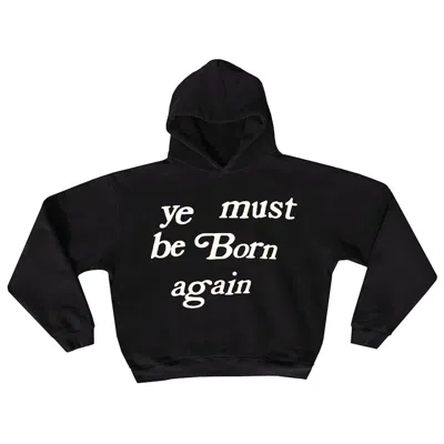 Pre-owned Cactus Plant Flea Market Men's  Born Again Hooded Sweatshirt In Black