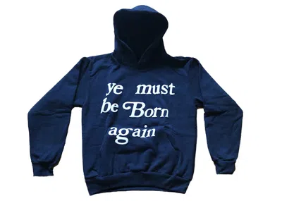 Pre-owned Cactus Plant Flea Market Men's  Born Again Hooded Sweatshirt In Darkest Navy Blue