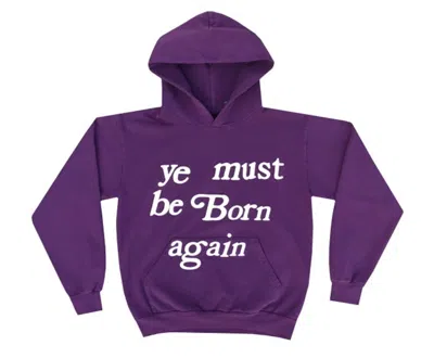 Pre-owned Cactus Plant Flea Market Men's  Born Again Hooded Sweatshirt In Purple