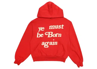 Pre-owned Cactus Plant Flea Market Men's  Born Again Hoodie In Red