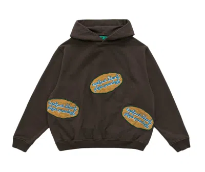 Pre-owned Cactus Plant Flea Market Men's  Cpfm Farmers Market Hoodie In Brown