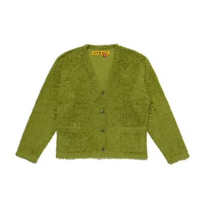 Pre-owned Cactus Plant Flea Market Men's  Dumb Cardigan In Green