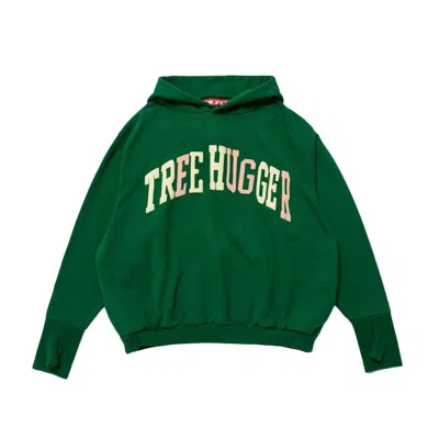 Pre-owned Cactus Plant Flea Market Men's  Thumbs Up Hoodie In Green
