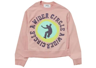 Pre-owned Cactus Plant Flea Market Men's  X Union A Wider Circle Crewneck Sweatshirt (complexcon Exclusive) In