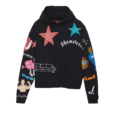 Pre-owned Cactus Plant Flea Market X Marc Jacobs Tattoo Hooded Pullover Sweatshirt 'black'