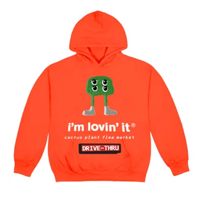 Pre-owned Cactus Plant Flea Market X Mcdonald's Fry Guy Hoodie 'bright Orange'