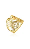 Cadar 18k Yellow Gold Essence Ring