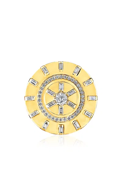 Cadar 18k Yellow Gold Light Cocktail Ring In Gold
